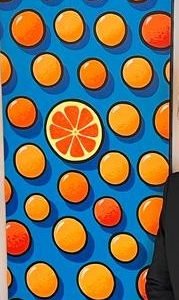 Erwin Dazelle "El Pomelo" (2023) Original Painting