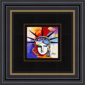 Peter Max "Liberty Head" (2017) Signed Serigraph