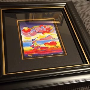 Peter Max "Sailboat in Spectrum"