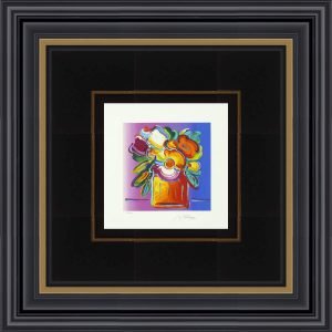 Peter Max "Abstract Flowers II"