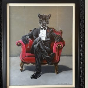 Ken Flanagan "Red Velvet" (2024) Original Painting