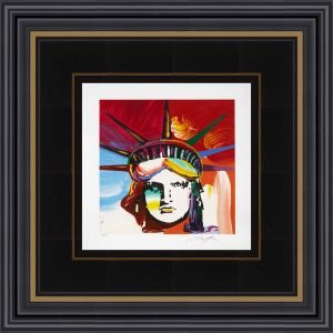 Peter Max "Liberty Head" (2015) Signed Serigraph