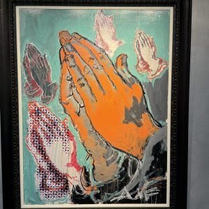 Autumn DeForest "Durer Hands" Original Painting