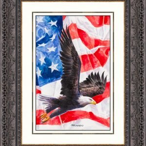 Orlando Quevedo "American Symbol" (2025) Original