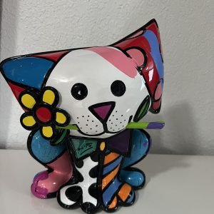 Romero Britto "Yellow Flower" (2022) Original