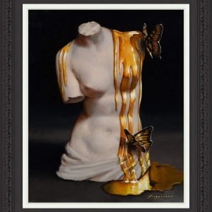 Donovan Fitzgerald "The Jealousy of VenusX in Gold" (2023) Original Painting