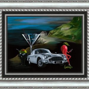 Michael Godard "BOND" (2021) Original Painting