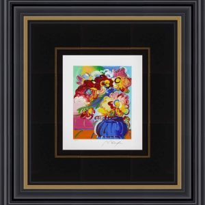 Peter Max "Vase of Flowers" (2015) Signed Serigraph