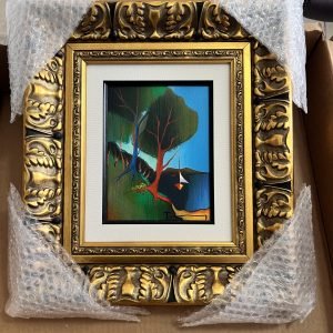 Itzchak Tarkay "Sailing San Francisco Bay" (2011) Limited Edition