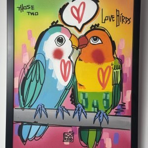 King Redd "Love Birds" (2024) Original Painting