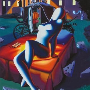 Mark Kostabi "The siren of Treia" (2021) Limited Edition Giclee