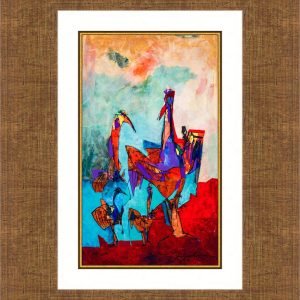 Yuval Wolfson "Radiant" (2017) Hand-Embellished Caldograph