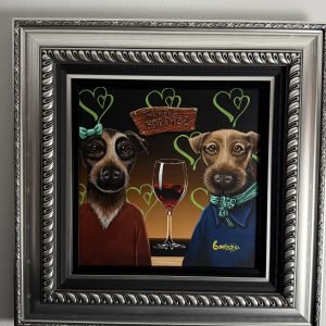 Michael Godard "Wine Buddies" Unique