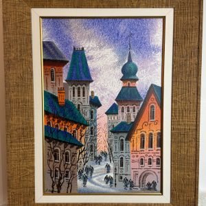 Anatole Krasnyansky "Prague at Sunset"