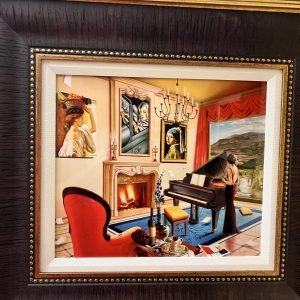 Orlando Quevedo "Lady in Red" (2017) Artist Proof