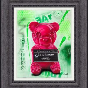 Trevor "Stickman" Stickel "BT-0033 Gummy Bear" Original Painting