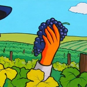 Erwin Dazelle "Les Vendanges" (2004) Original