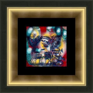David LeBatard (Lebo) "Into the Light" (2021) Hand-Embellished Caldograph