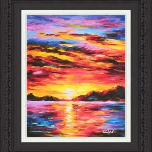 Danial Wall "Magnificent Ocean Sunset"
